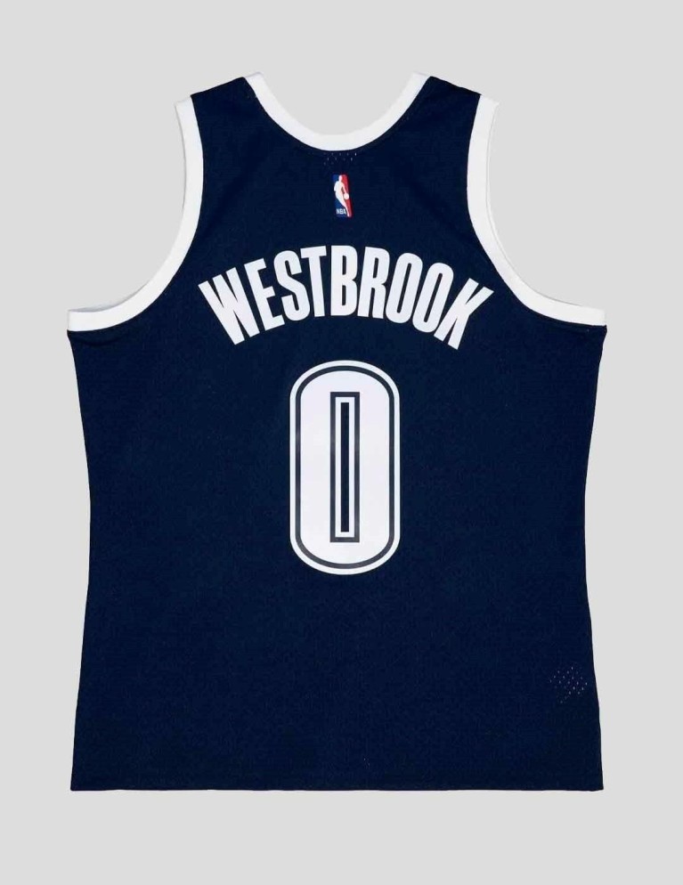 T-shirt MITCHELL & NESS oklahoma city thunder russell westbrook swingman a blue